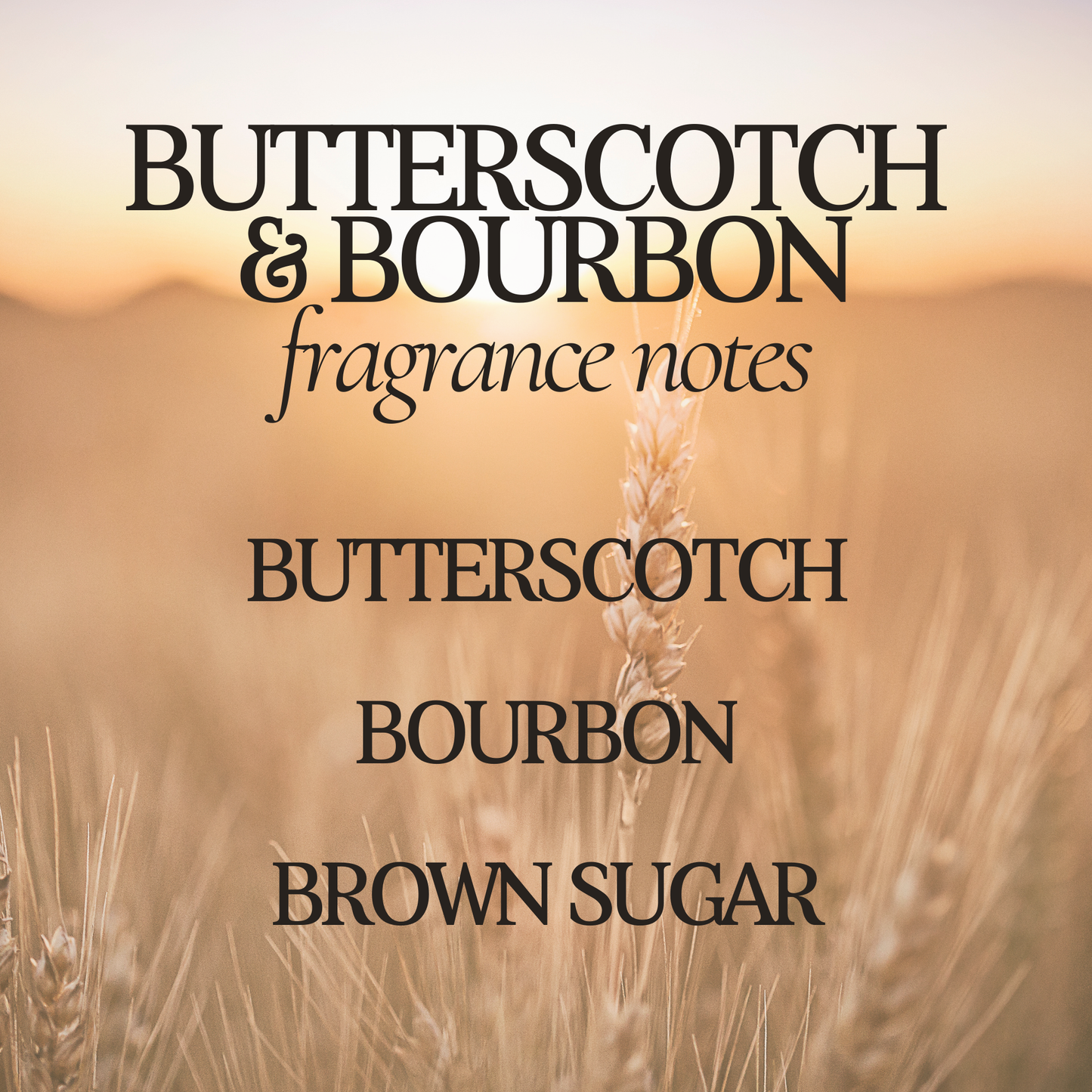 Butterscotch & Bourbon Fall Soy Candle - 12 oz Double Wick