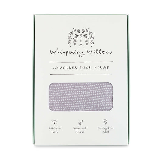 Neck Wrap, Lavender - Tranquil Gray - Boxed