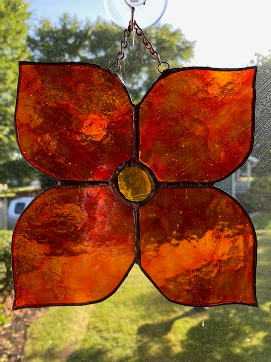 Stained Glass Flower