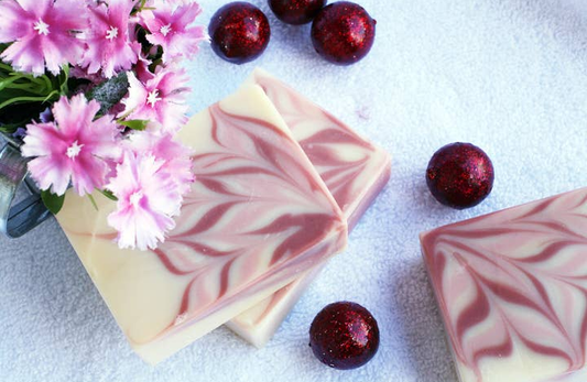 Organic Sun Flower Soap  - Sweet Pea